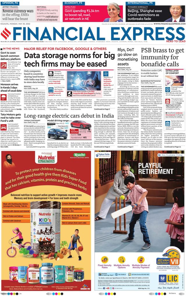 Financial Express Kolkata