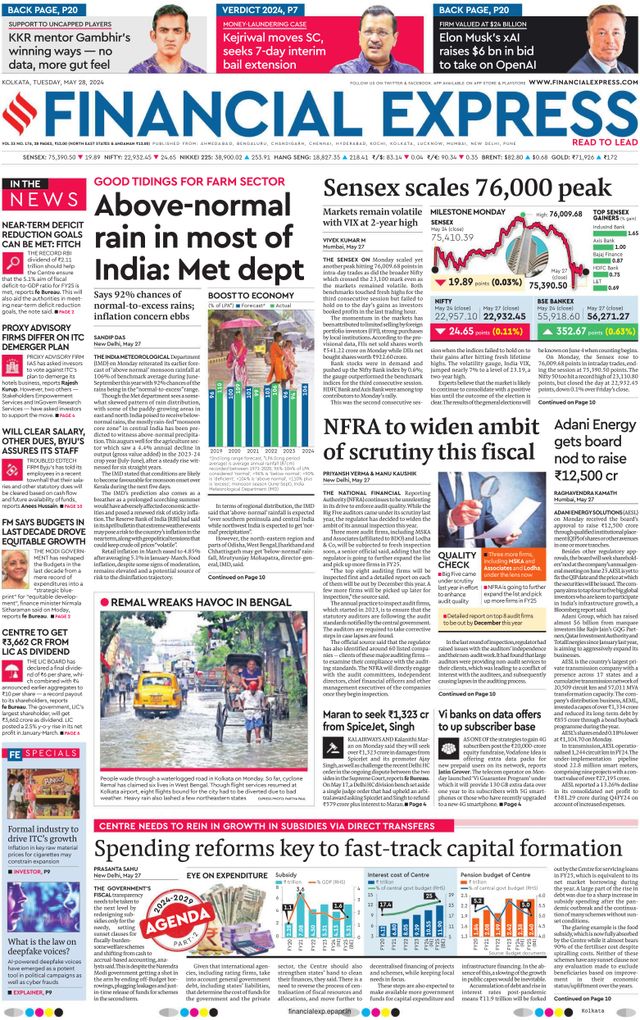 Financial Express Kolkata