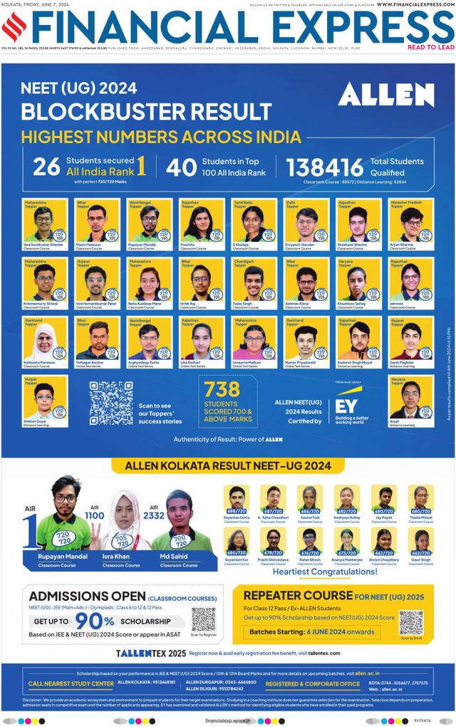 Financial Express Kolkata