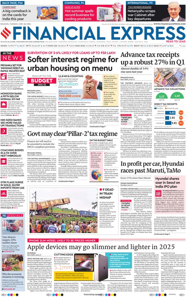 Financial Express Kolkata