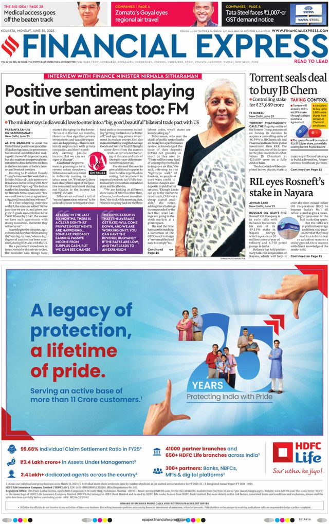 Financial Express Kolkata