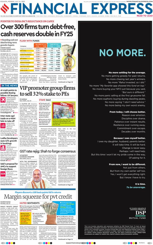 Financial Express Kolkata