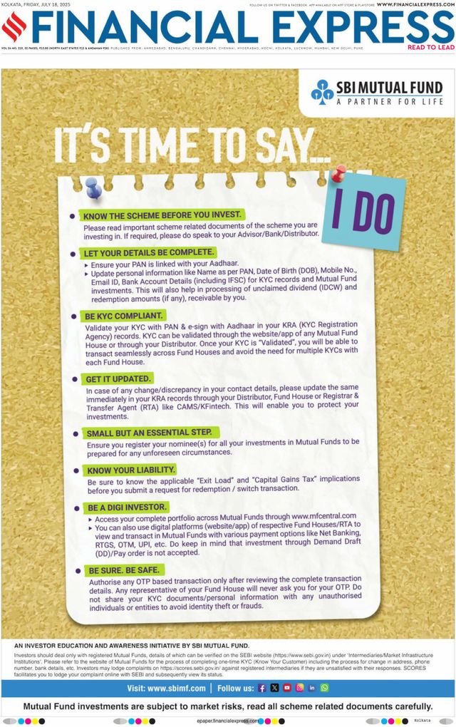 Financial Express Kolkata