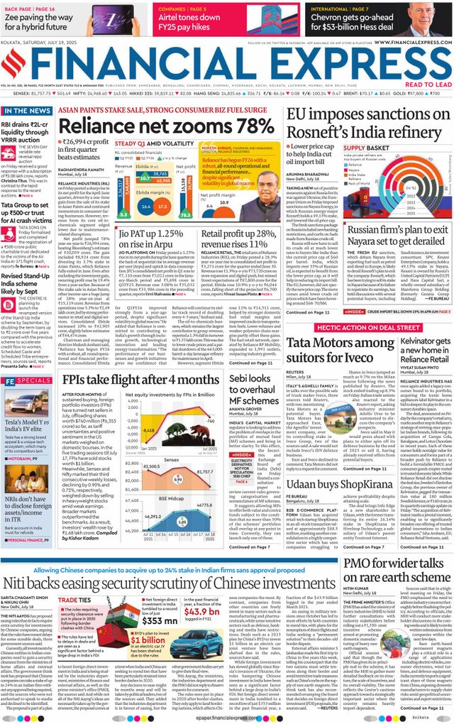 Financial Express Kolkata