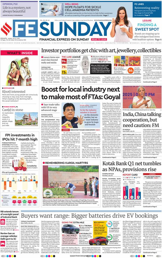 Financial Express Kolkata