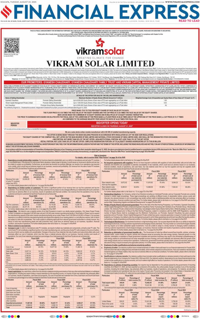 Financial Express Kolkata
