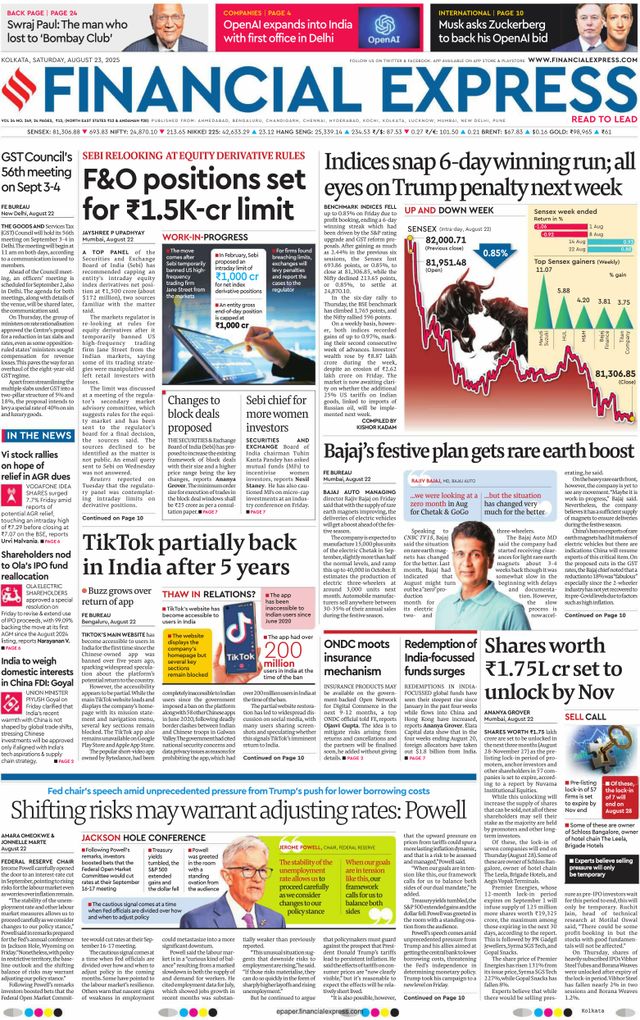 Financial Express Kolkata