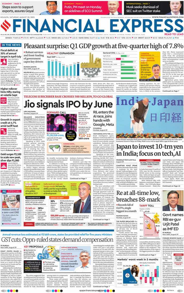 Financial Express Kolkata