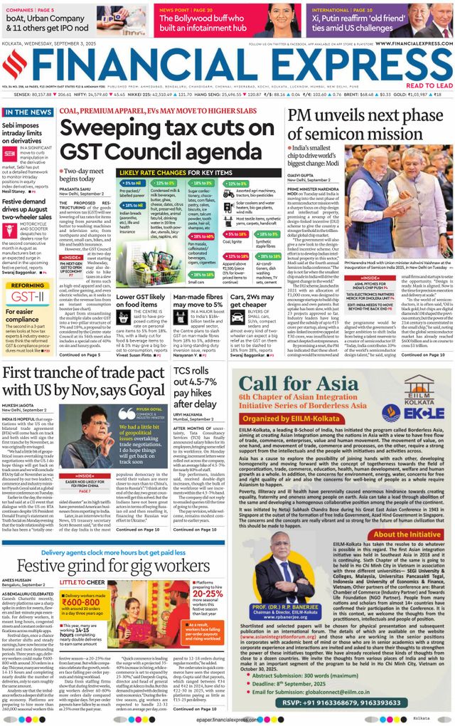 Financial Express Kolkata