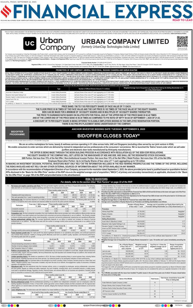 Financial Express Kolkata