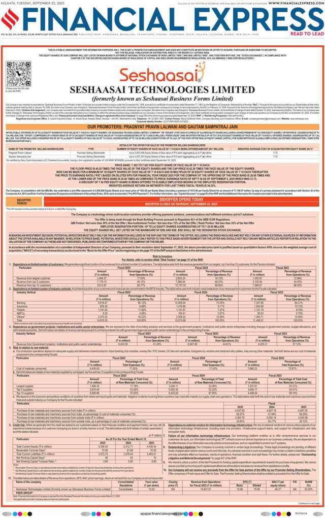 Financial Express Kolkata