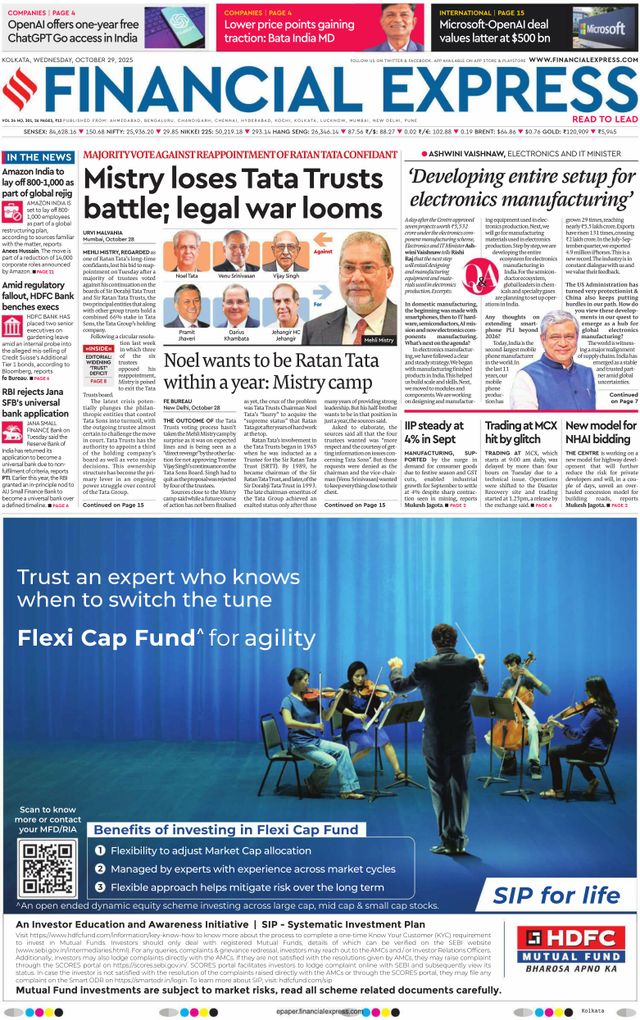 Financial Express Kolkata