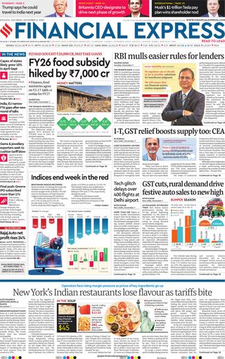 Financial Express Kolkata