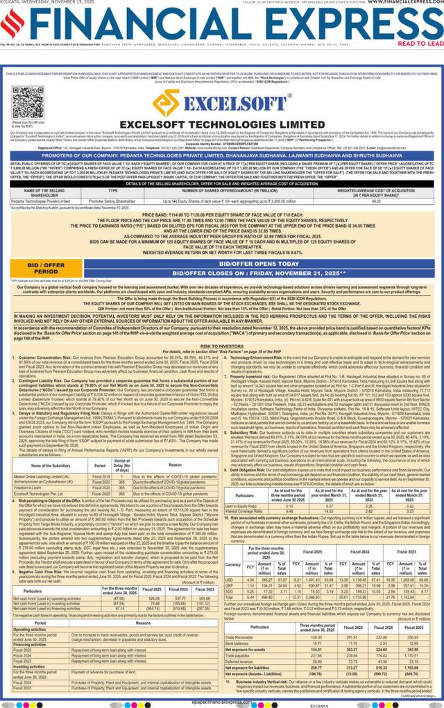 Financial Express Kolkata