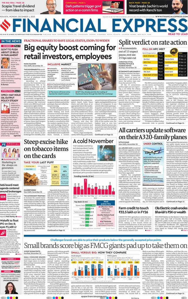Financial Express Kolkata