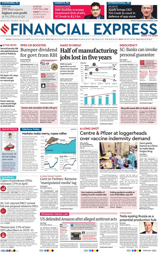 Financial Express Bengaluru