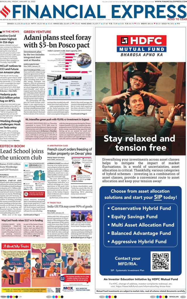 Financial Express Bengaluru