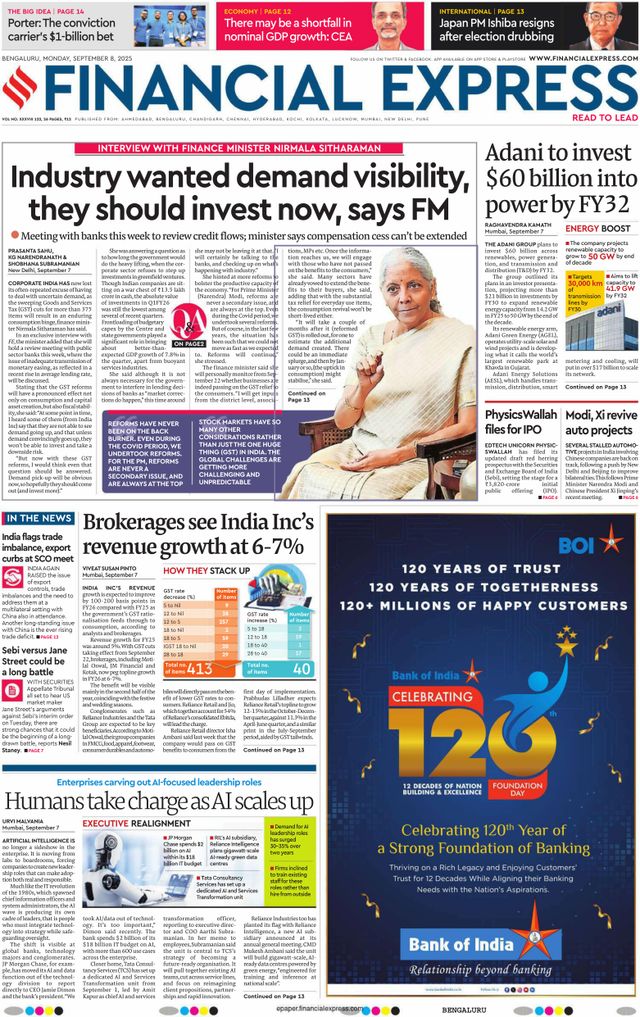Financial Express Bengaluru