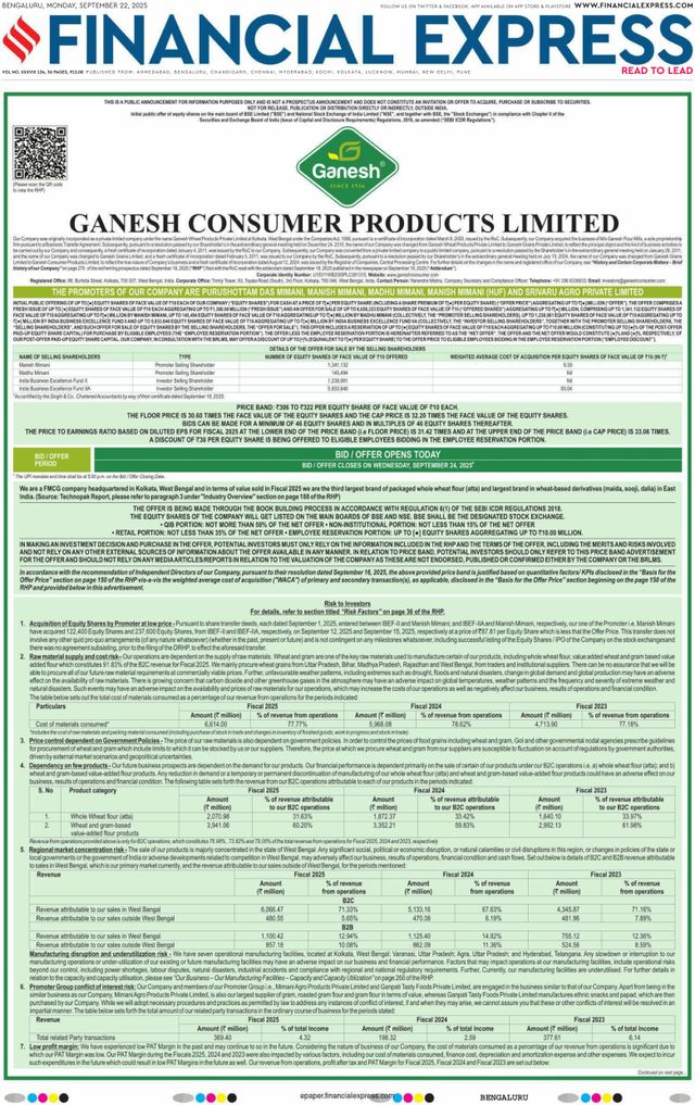 Financial Express Bengaluru