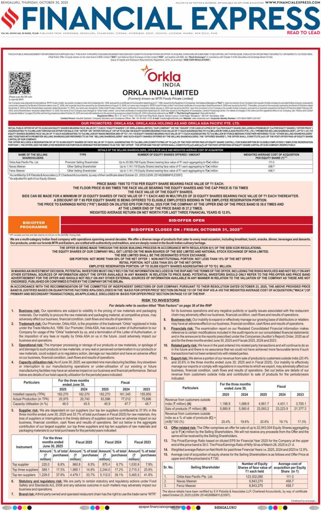 Financial Express Bengaluru
