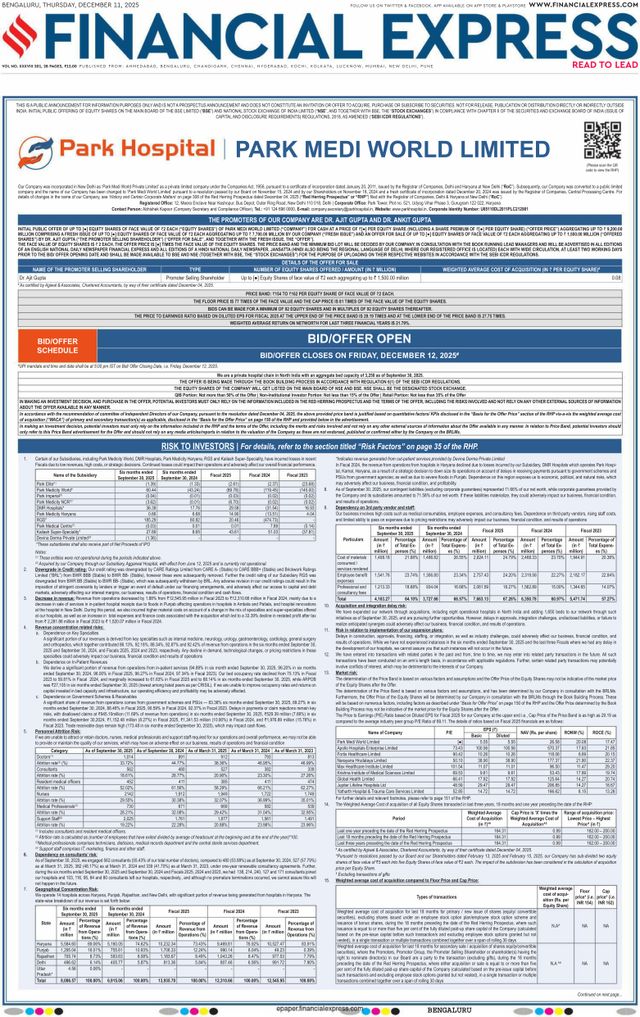 Financial Express Bengaluru