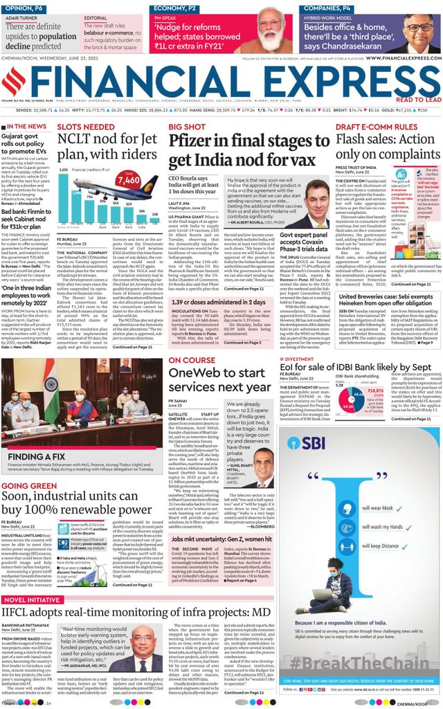 Financial Express Chennai