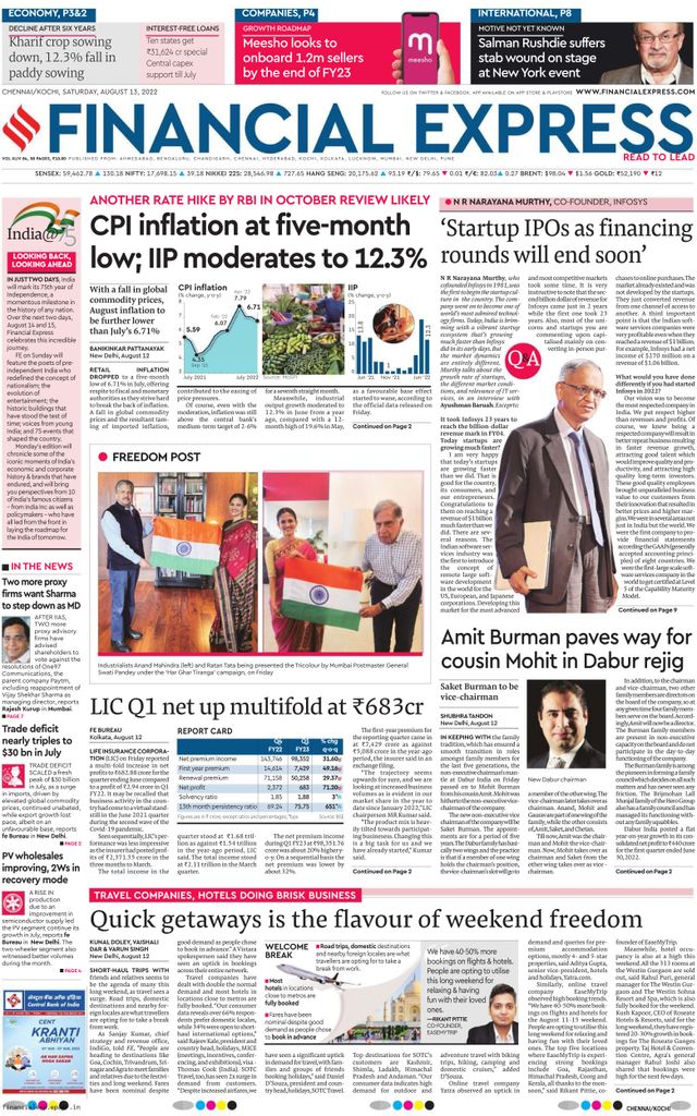 Financial Express Chennai