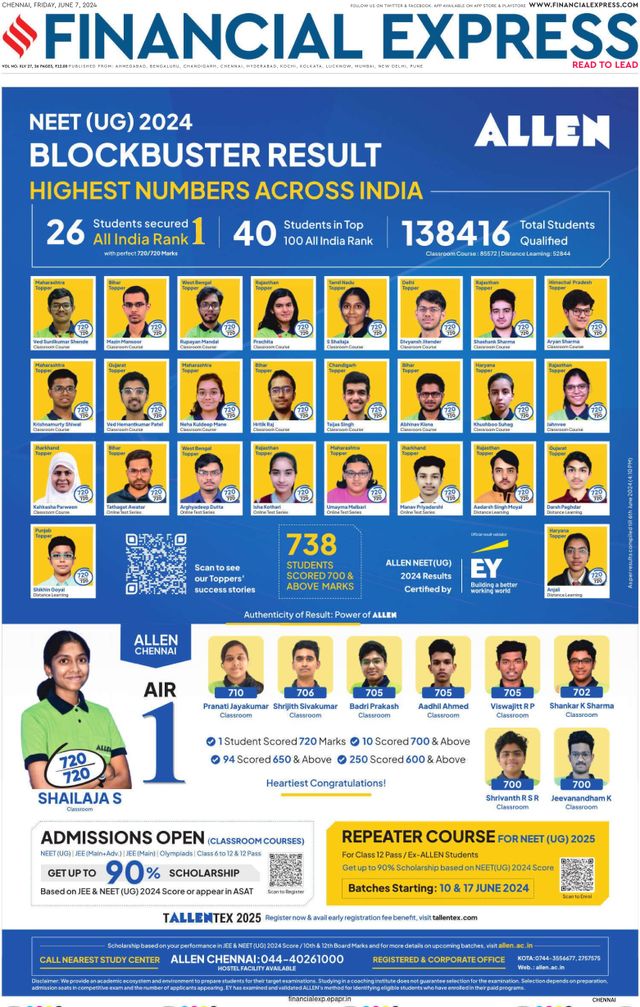 Financial Express Chennai