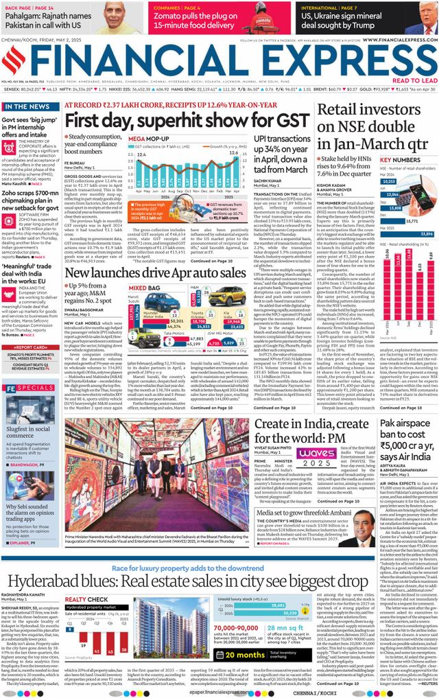 Financial Express Chennai
