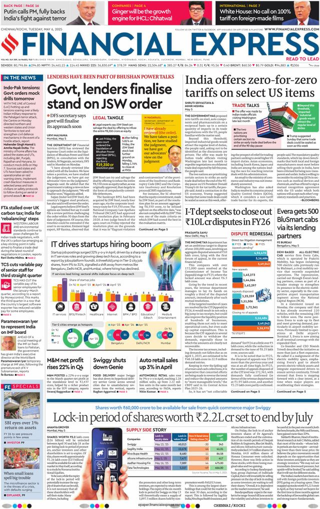 Financial Express Chennai