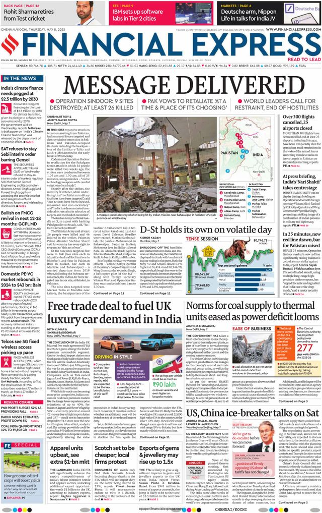 Financial Express Chennai