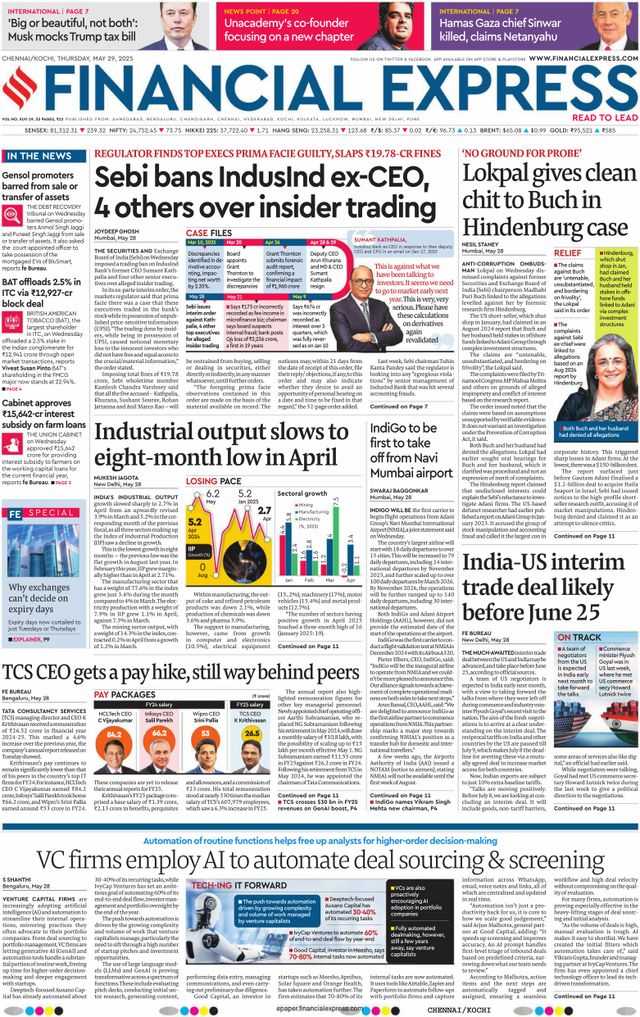 Financial Express Chennai