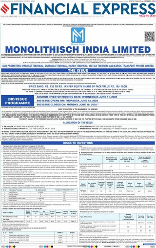 Financial Express Chennai