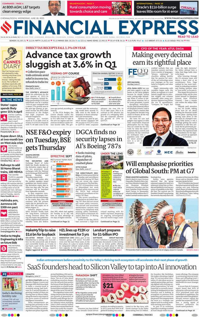 Financial Express Chennai