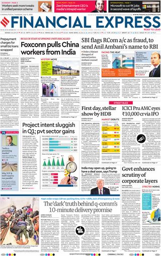 Financial Express Chennai