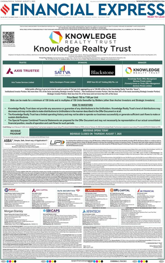 Financial Express Chennai