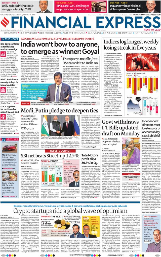 Financial Express Chennai