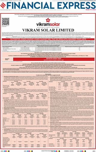 Financial Express Chennai