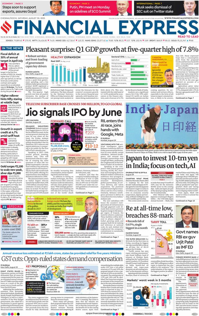 Financial Express Chennai