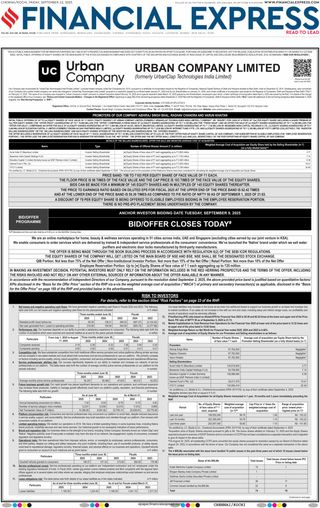 Financial Express Chennai