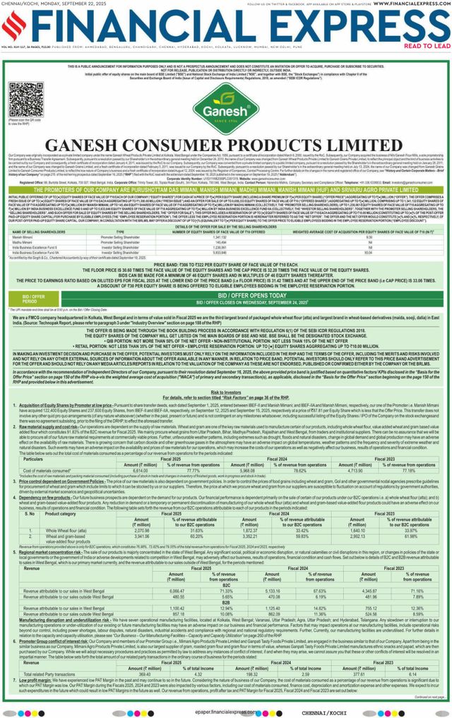 Financial Express Chennai