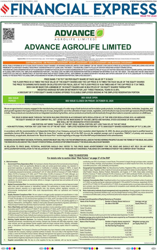 Financial Express Chennai