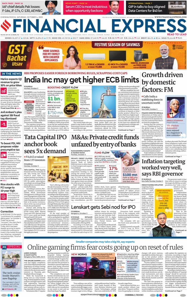 Financial Express Chennai