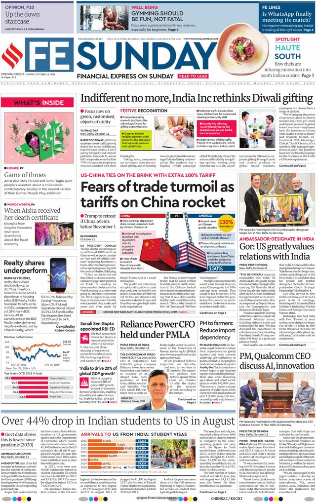 Financial Express Chennai