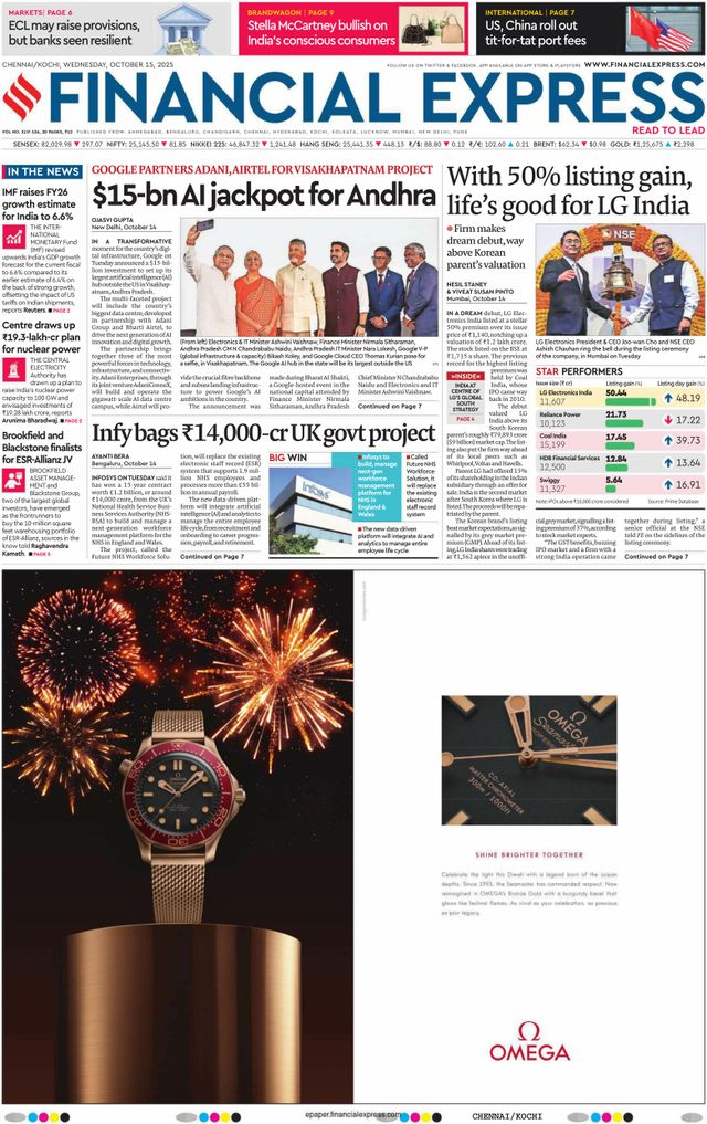 Financial Express Chennai