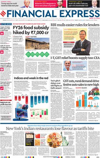 Financial Express Chennai