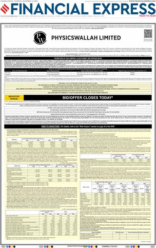Financial Express Chennai