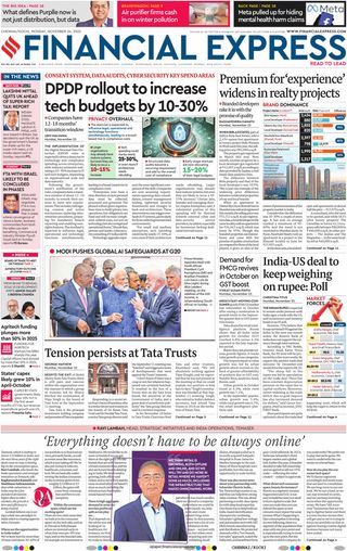 Financial Express Chennai