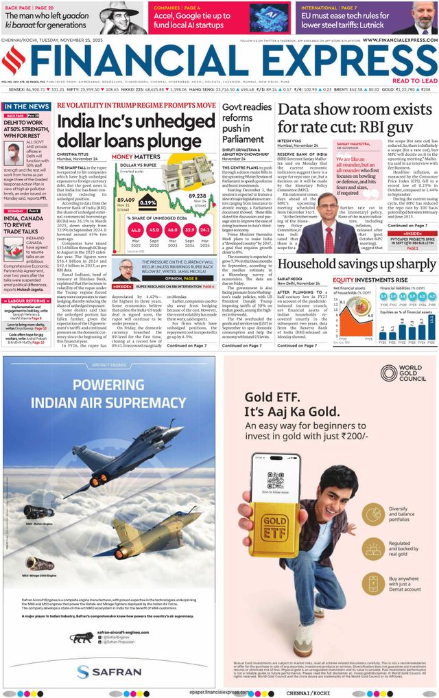 Financial Express Chennai