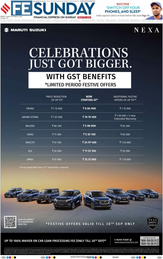 Go Unlimited with Magzter GOLD